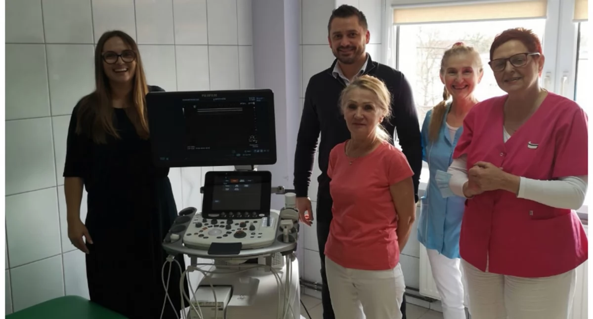 Nowoczesny aparat USG w przychodni