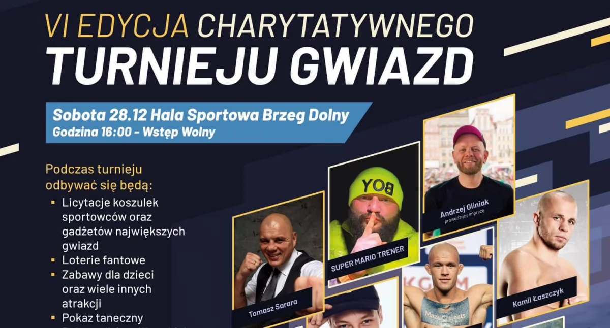 Charytatywny Turniej Gwiazd w Brzegu Dolnym wystartował