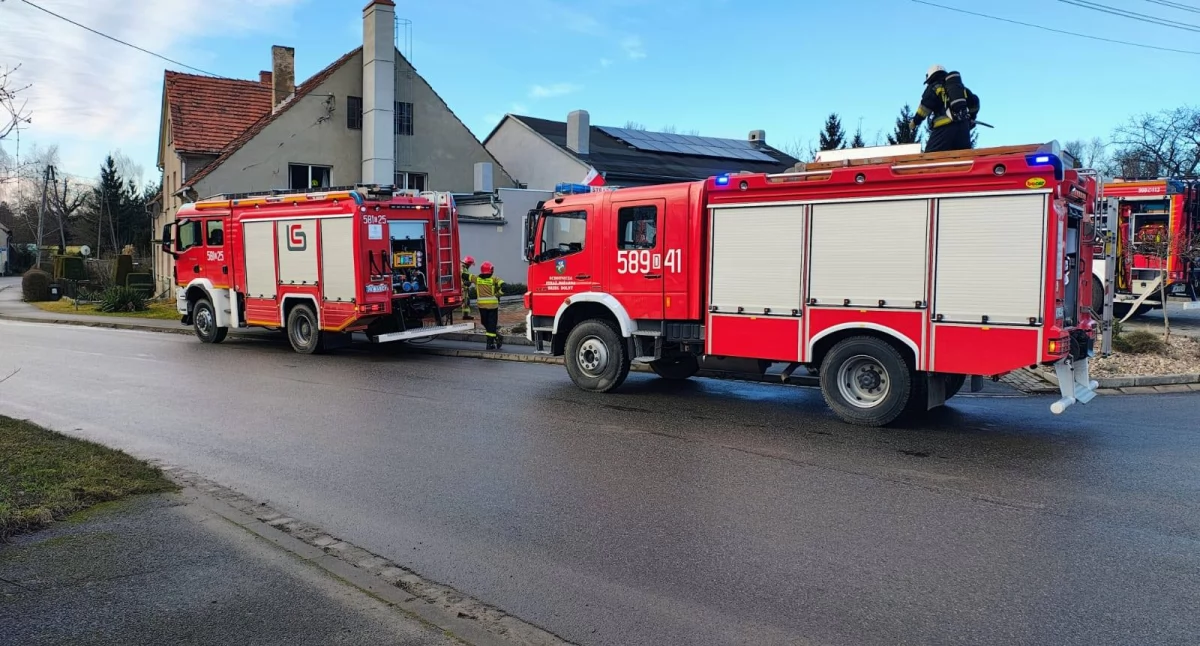 Paliła się świetlica w Pogalewie Wielkim