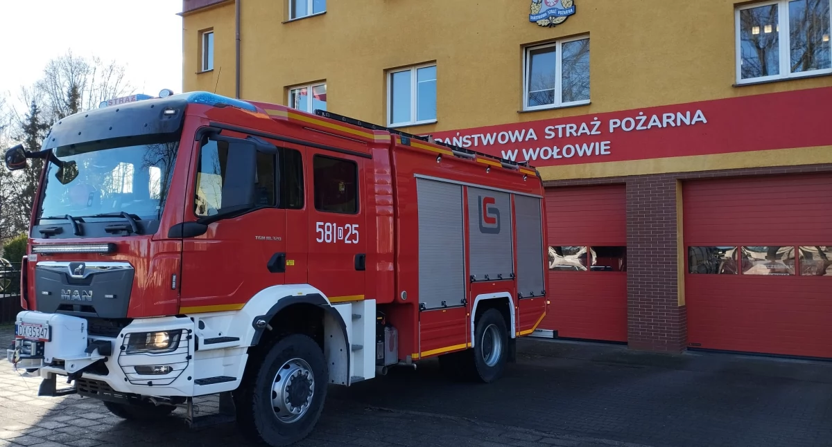 Nowy samochód dla wołowskiej straży