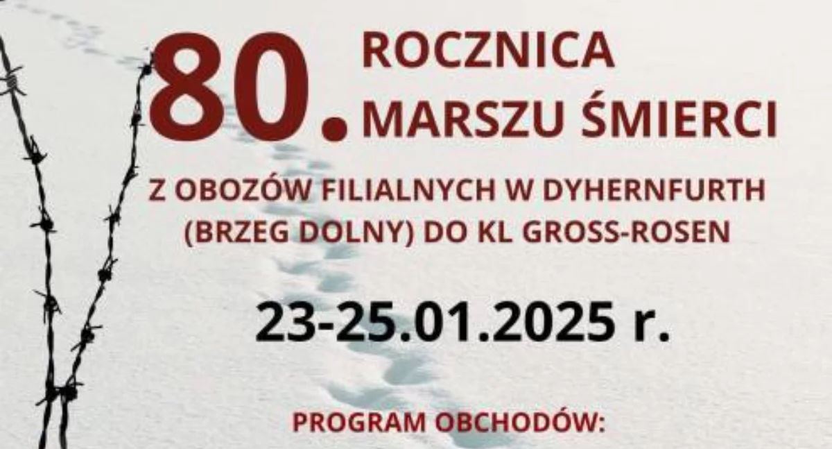 Już jutro zaczynają się obchody 80. Rocznicy Marszu Śmierci