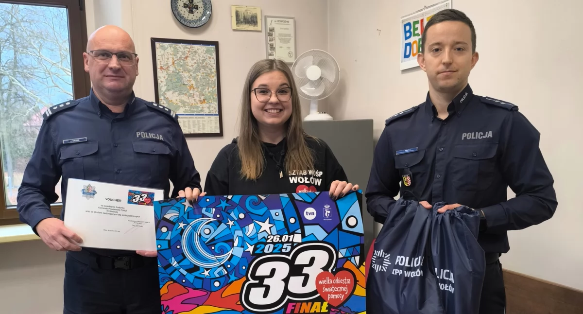 Policjanci z Wołowa zagrają z WOŚP