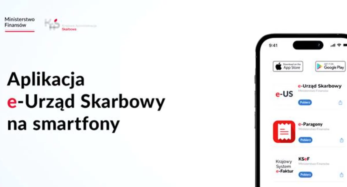 Aplikacja mobilna e-Urząd Skarbowy dostępna na smartfonach 