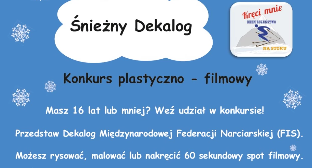 Śnieżny dialog. Zaproszenie do udziału w konkursie