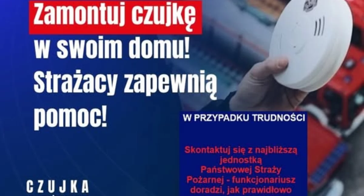 Czujka na straży Twojego bezpieczeństwa!