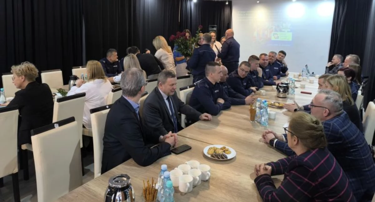 Roczna odprawa wołowskiej policji