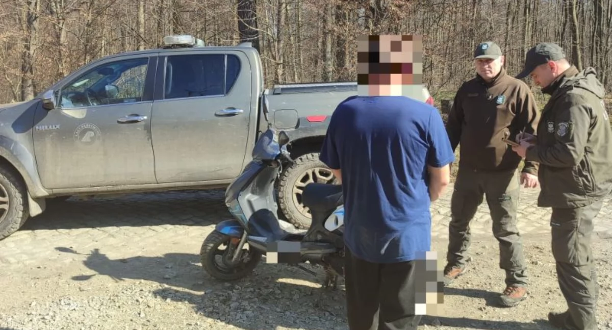 Las pod kontrolą. Wspólne działania wołowskich policjantów ze Strażą Leśną