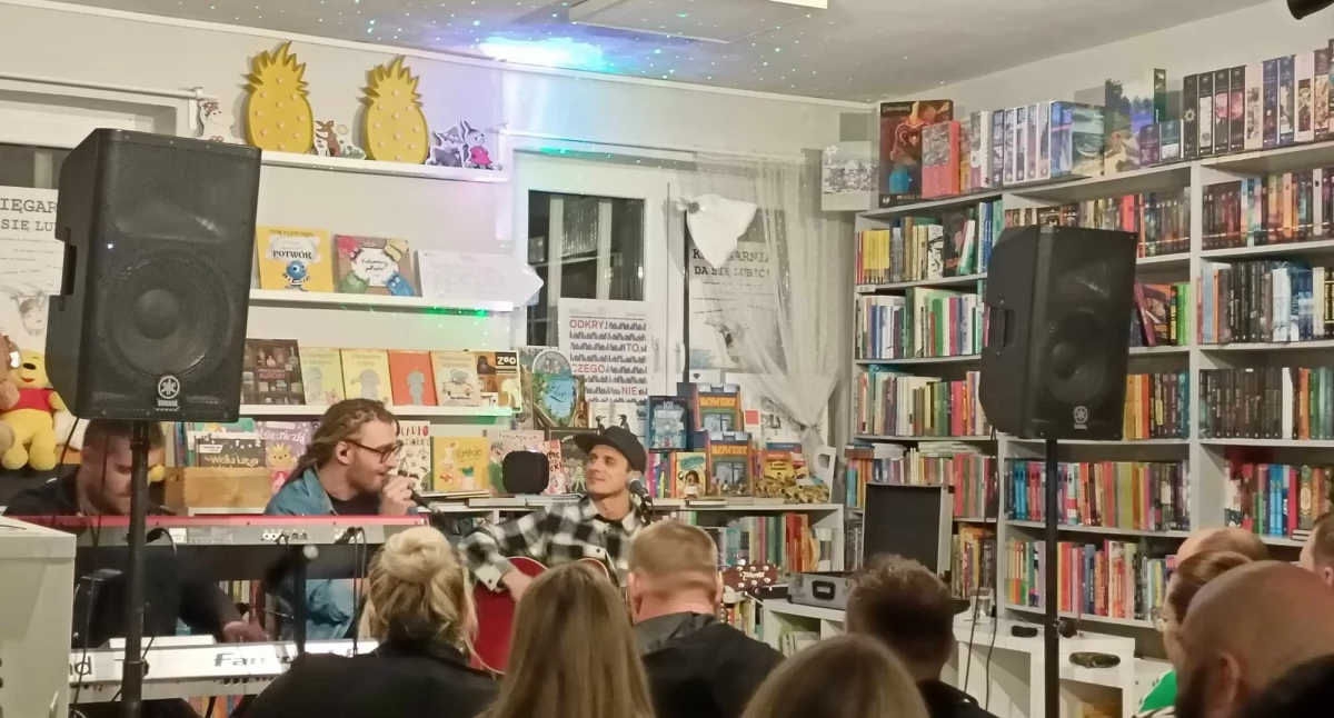 Muzyczny wieczór w Księgarni u Barbary Skrzyńskiej
