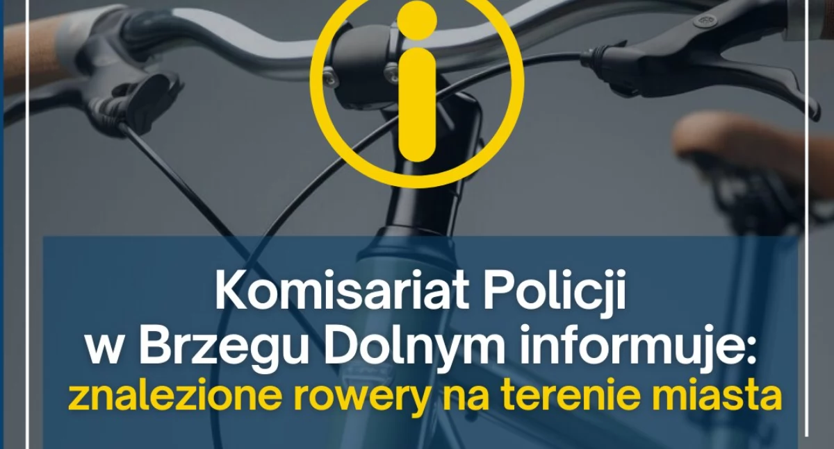 Odnalezione rowery czekają na właścicieli!