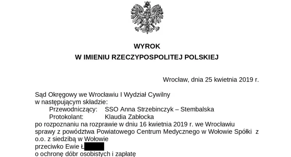 Jak blogerka Ewa Ł. z łowczego stała się zwierzyną?