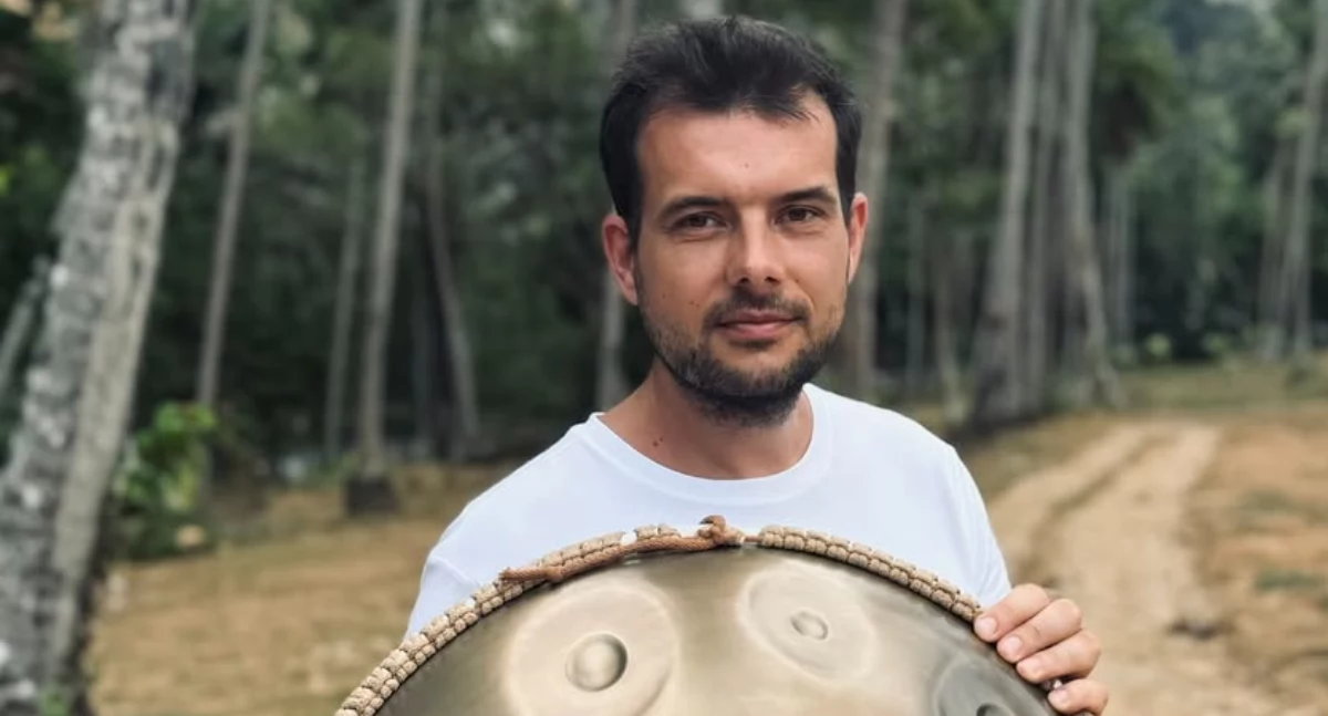 Kameralny koncert handpanowy w dolnobrzeskiej księgarni