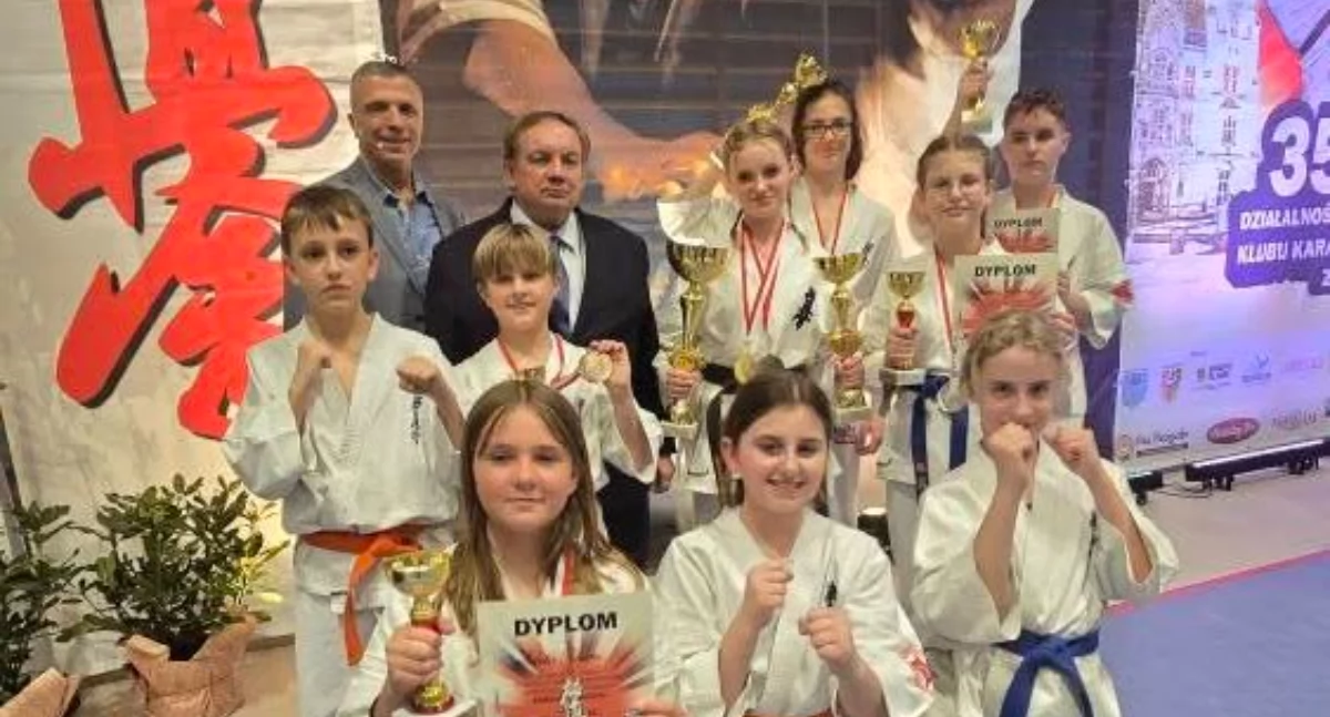 Sukces Wołowskiego Klubu Karate Kyokushinkai na Mistrzostwach w Ząbkowicach Śląskich
