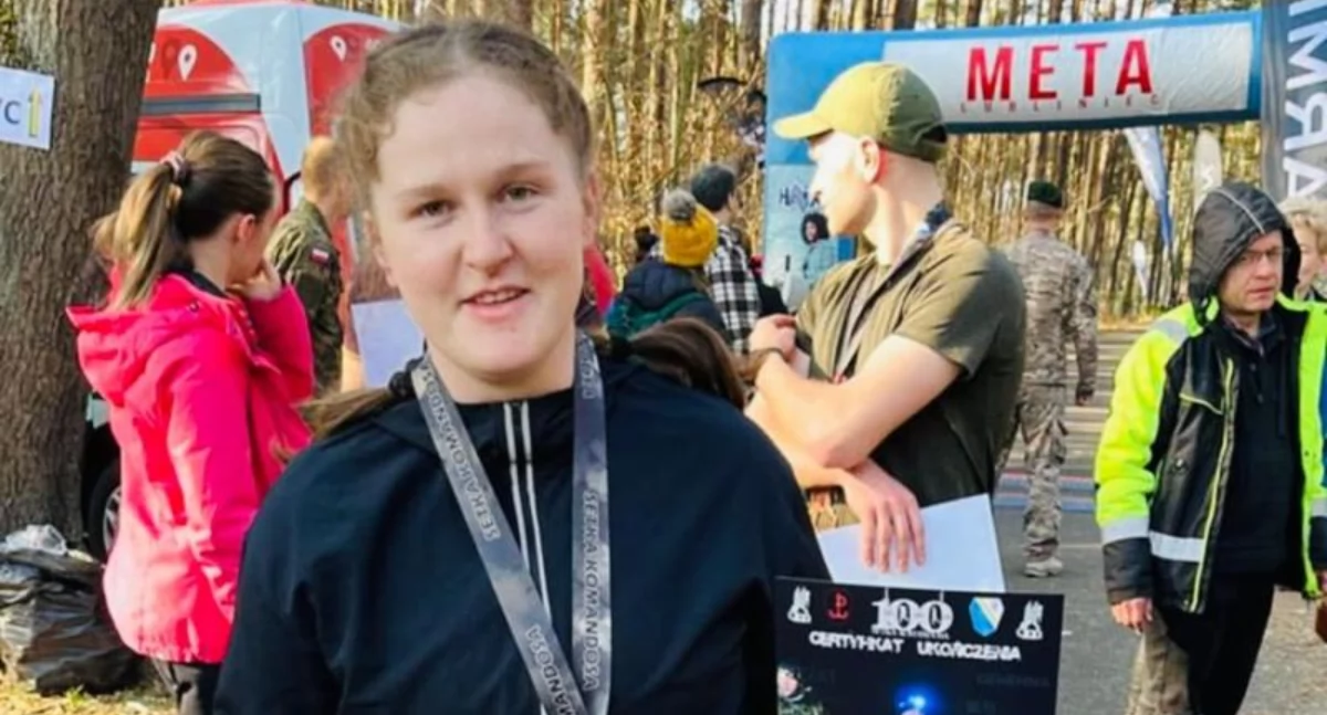 100 km w 17 godzin! Dzielnicowa z Wołowa w gronie najtwardszych mundurowych