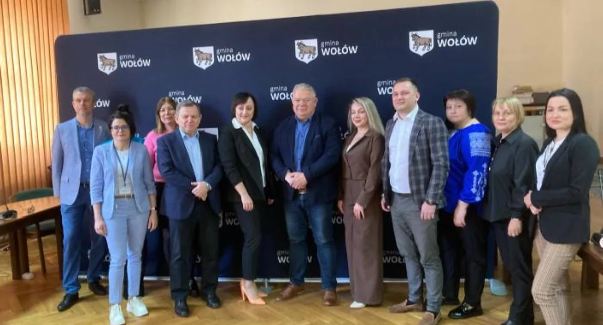 Delegacja z Ukrainy z wizytą w Wołowie – rozmowy o edukacji, kulturze i wspólnej przyszłości