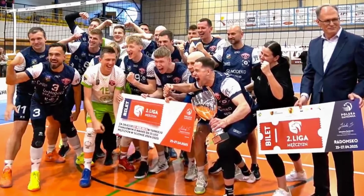 Awans! SPS Modeko Brzeg Dolny w II lidze siatkówki