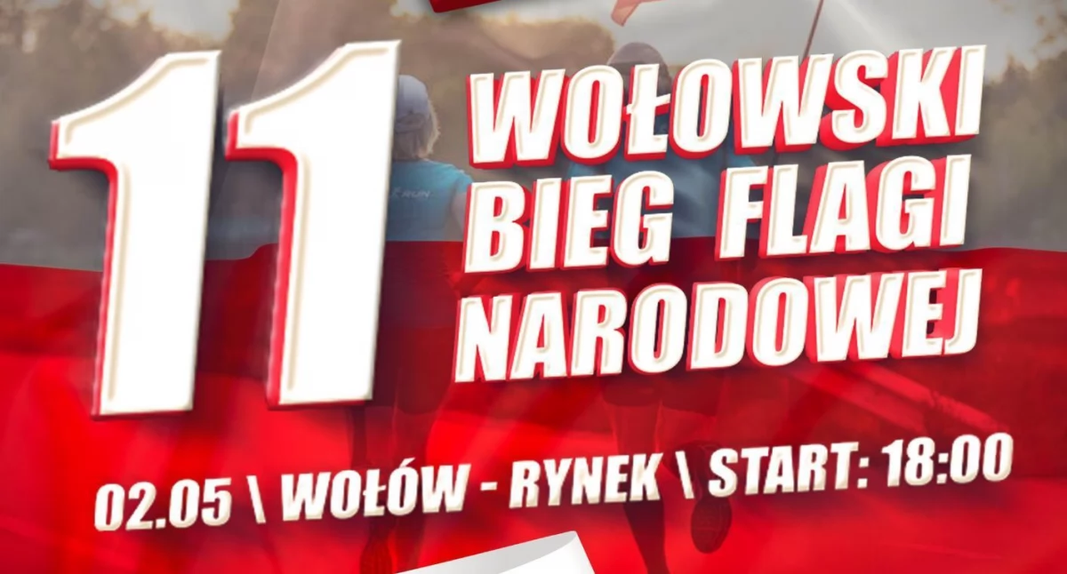 11. Wołowski Bieg Flagi Narodowej - utrudnienia w ruchu