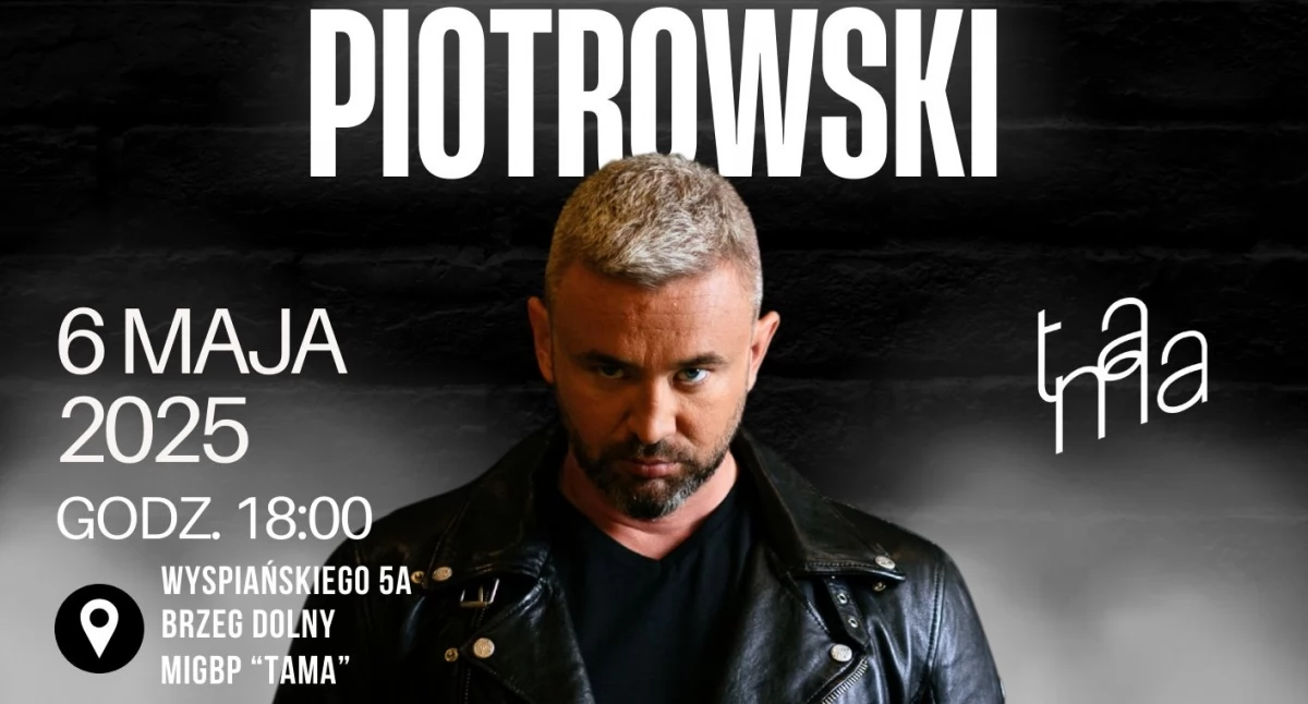 Przemysław Piotrowski spotka się z czytelnikami w Brzegu Dolnym