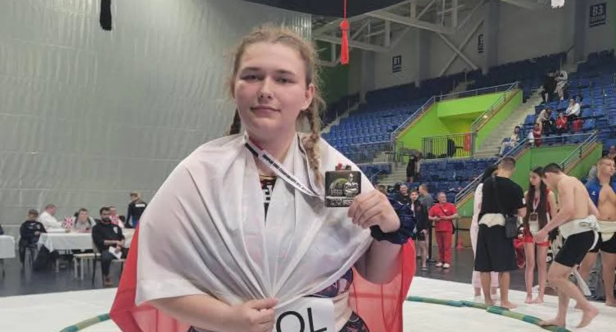 Wielki sukces Magdaleny Stec na Mistrzostwach Europy w sumo sportowym!