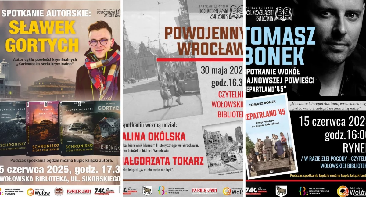 Dolnośląski Salonik: Literacka wiosna w Wołowie – trzy wyjątkowe spotkania!