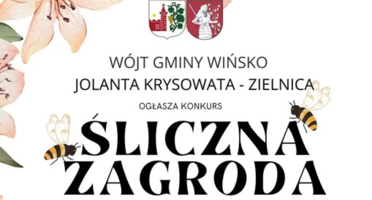 Gmina Wińsko szuka najpiękniejszych ogrodów – rusza konkurs „Śliczna Zagroda”