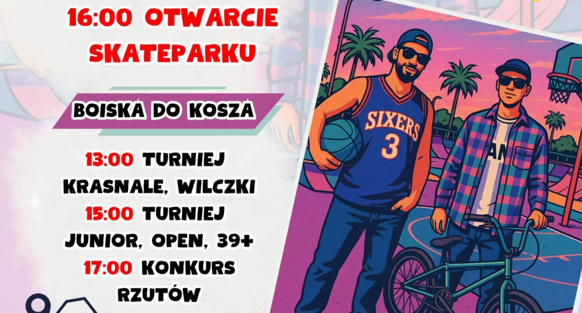 Sportowe święto w Wołowie. Wielkie otwarcie skateparku i turniej koszykówki już w sobotę!