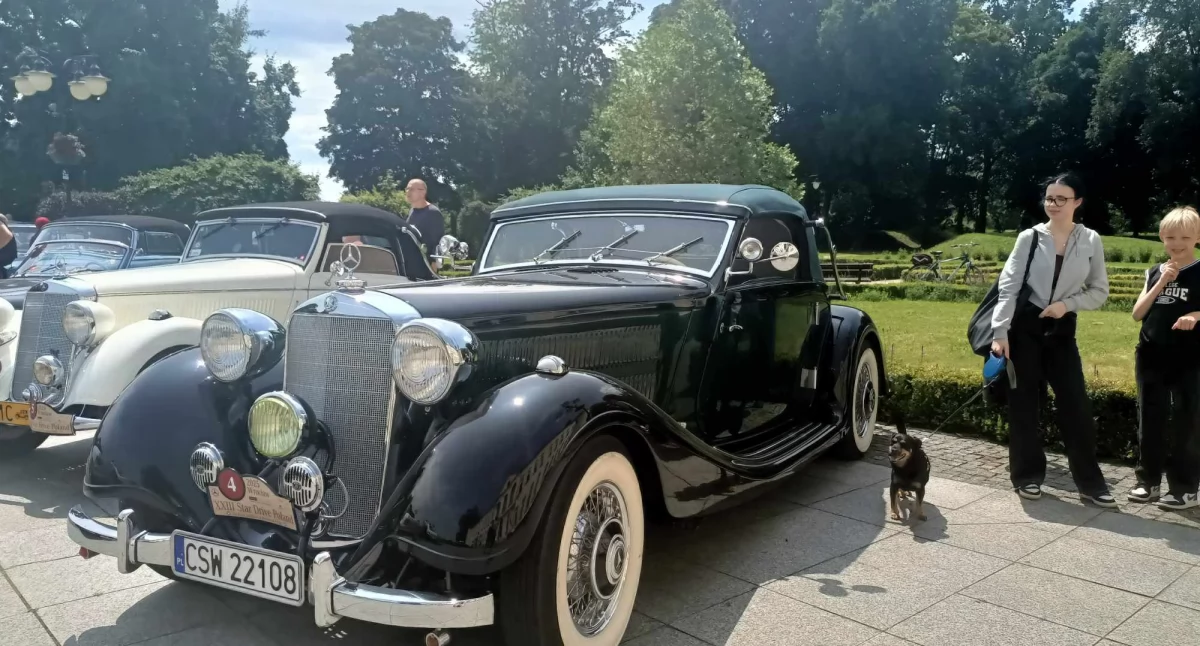  StarDrive Poland 2025 przyciągnęło tłumy fanów zabytkowych mercedesów