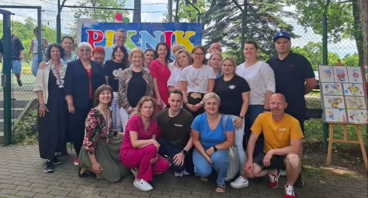 Wyjątkowy Piknik Rodzinny w Zespole Szkół Specjalnych w Lubiążu