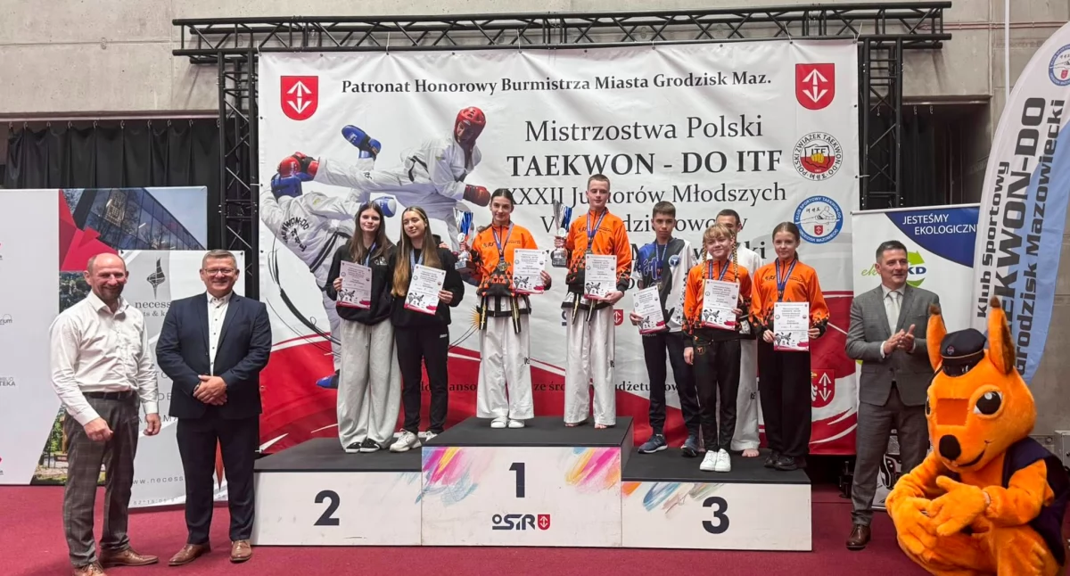 Avasatare najlepszym klubem taekwondo w Polsce! Osiem medali na Mistrzostwach Polski