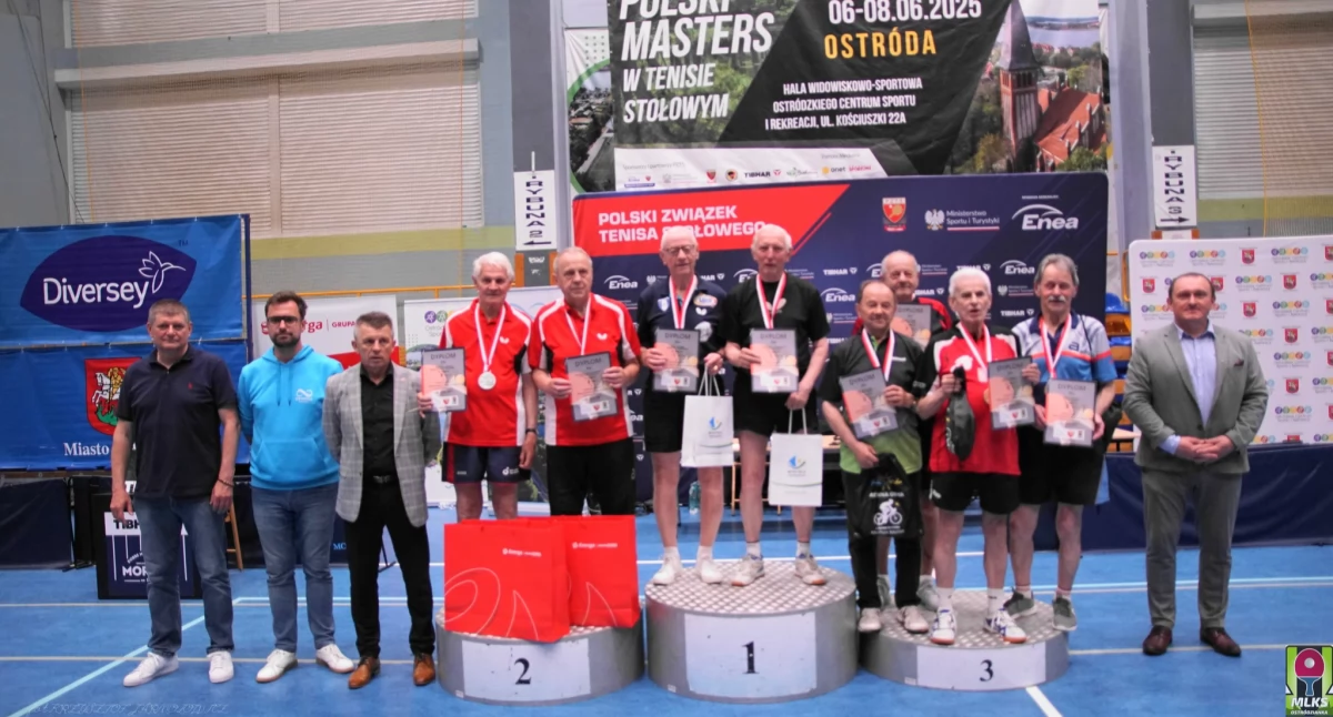 Ryszard Banaszkiewicz z medalami Mistrzostw Polski Weteranów!