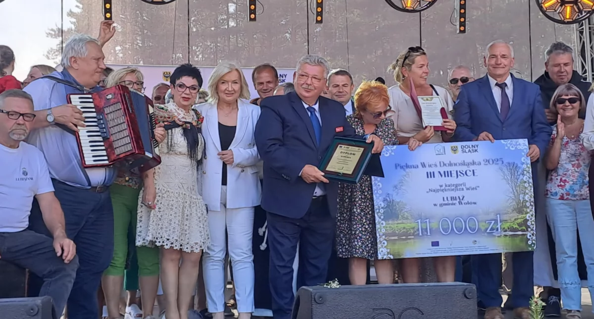 Piękna Wieś Dolnośląska. Lubiąż odebrał swoją nagrodę