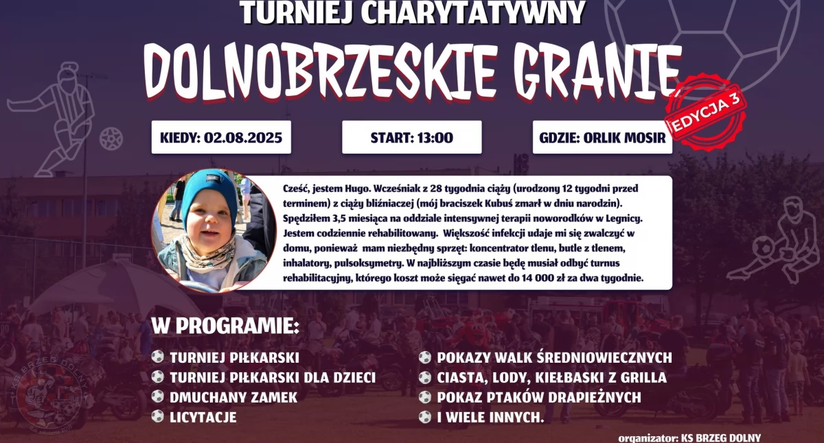 Sport, pomoc i serce – „Dolnobrzeskie Granie” już 2 sierpnia!
