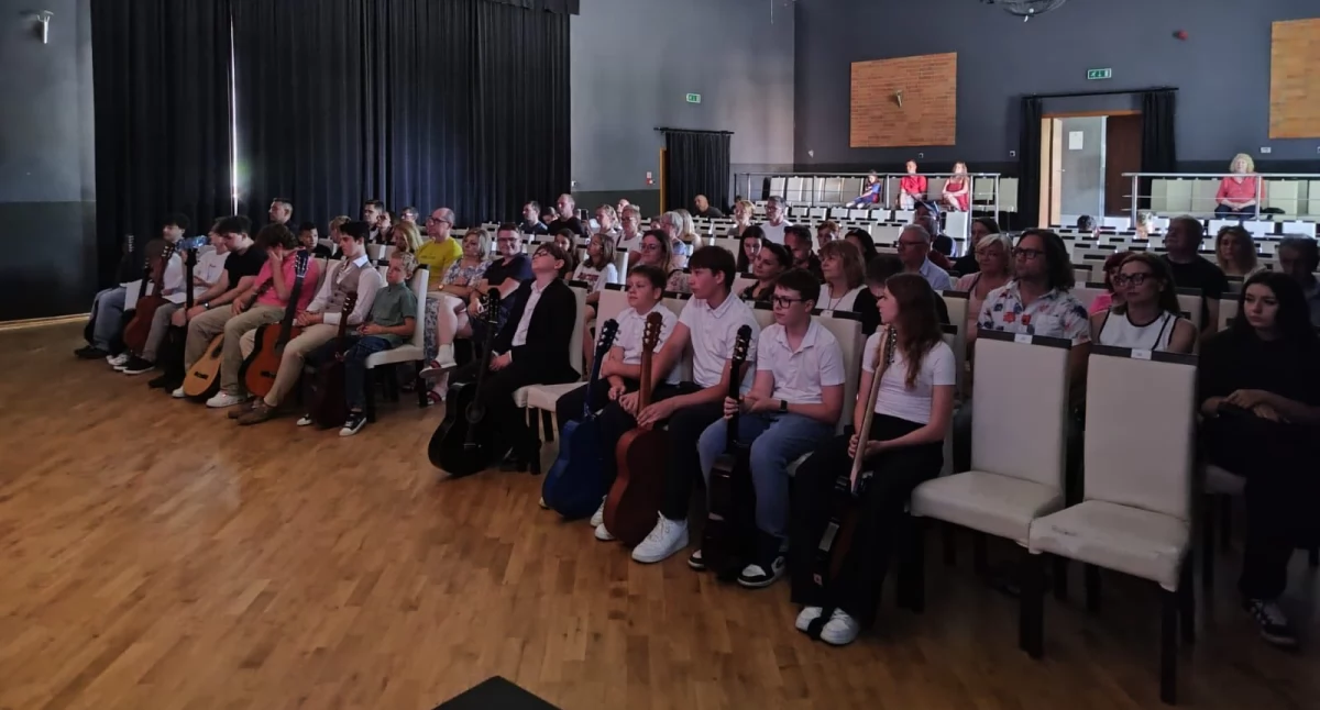 Koncert młodych gitarzystów w Wołowie na zakończenie sezonu