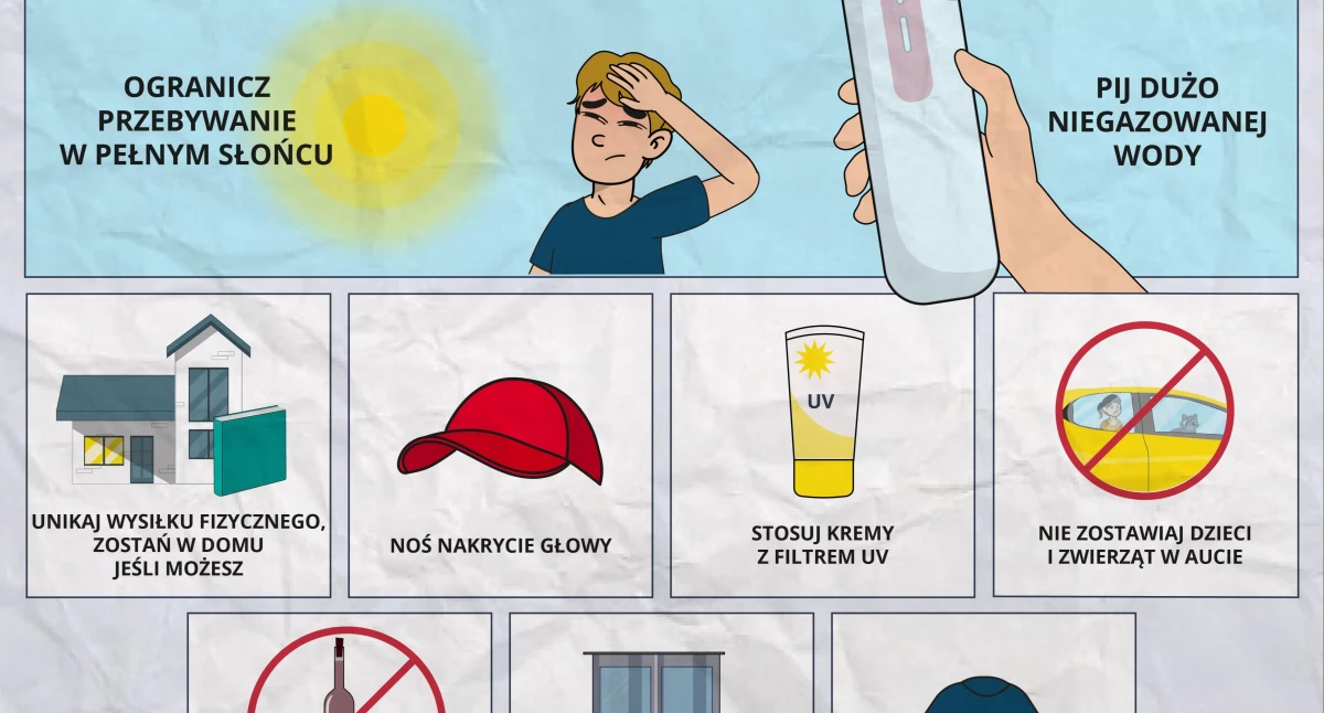 Jak przetrwać upał? Podpowiadamy! 