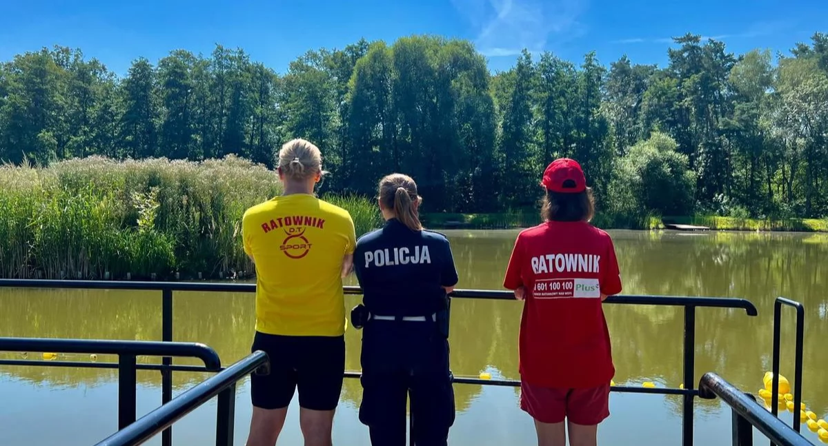 Wołowscy policjanci apelują o bezpieczny wypoczynek nad wodą