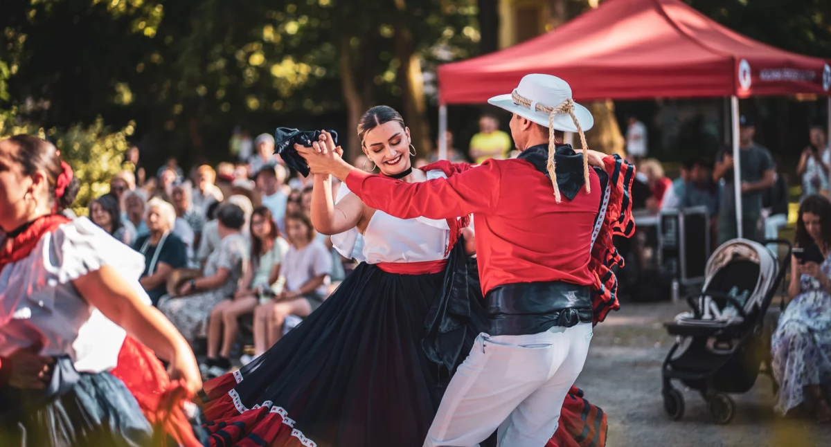[ZDJĘCIA] Międzynarodowy Festiwal Folklorystyczny „Świat pod Kyczerą” zagościł dziś w Wołowie!