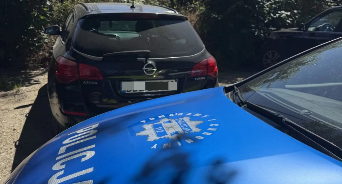 Policjanci odzyskali skradziony w Wołowie samochód kilkanaście minut po zgłoszeniu