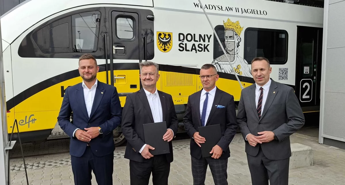 Więcej pociągów dla Kolei Dolnośląskich. Nowe Elfy dla Dolnoślązaków!