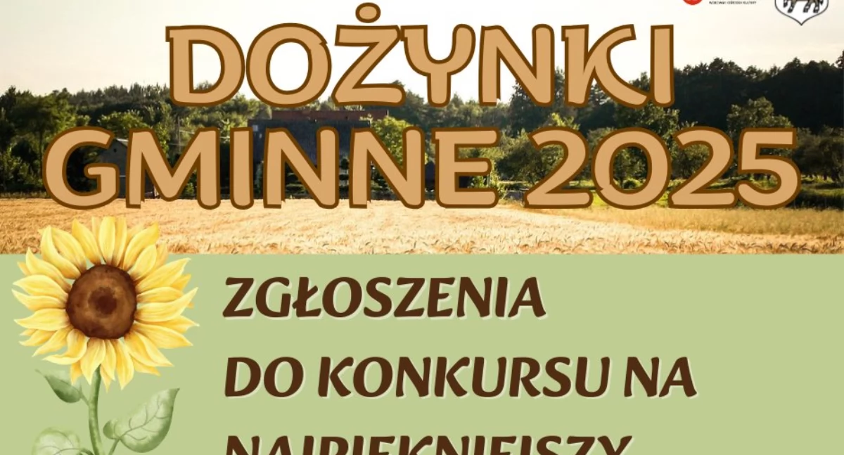 Zgłoś się do Konkursu Wieńców Dożynkowych! Dożynki Gminne 2025 coraz bliżej