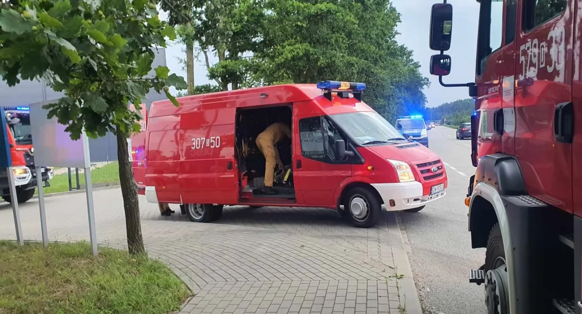 Pożar w zakładzie przetwarzania baterii w Bukowicach. Trwa dochodzenie, zakład czeka na inspekcje