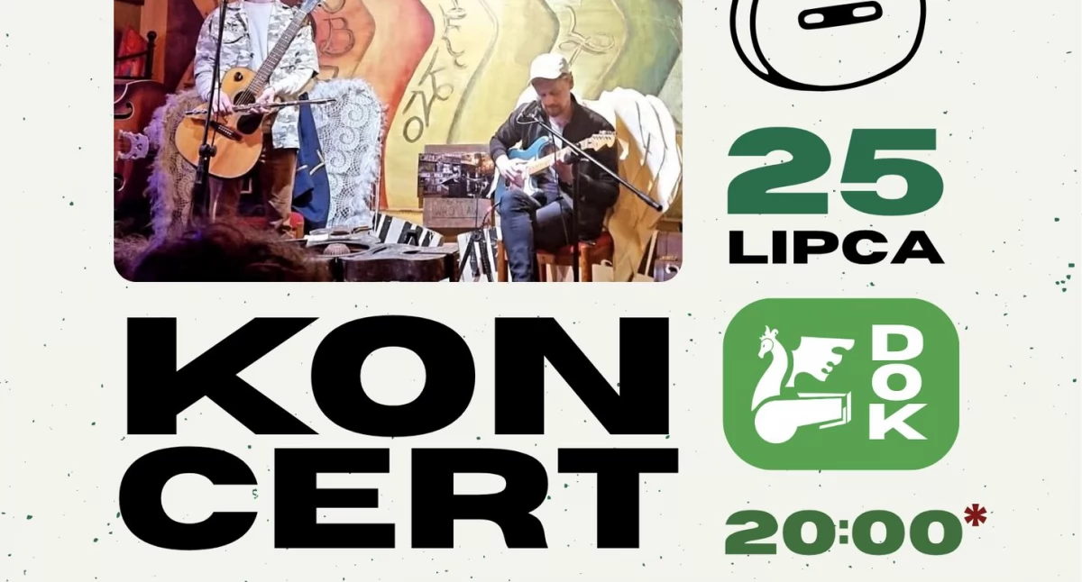 Letni koncert pod drzewami – Kuzyn Oskar zagra w ogrodzie DOK