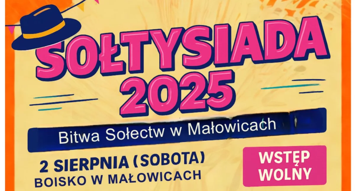 Sołtysiada 2025 w Małowicach – przypominamy o wielkiej bitwie sołectw!