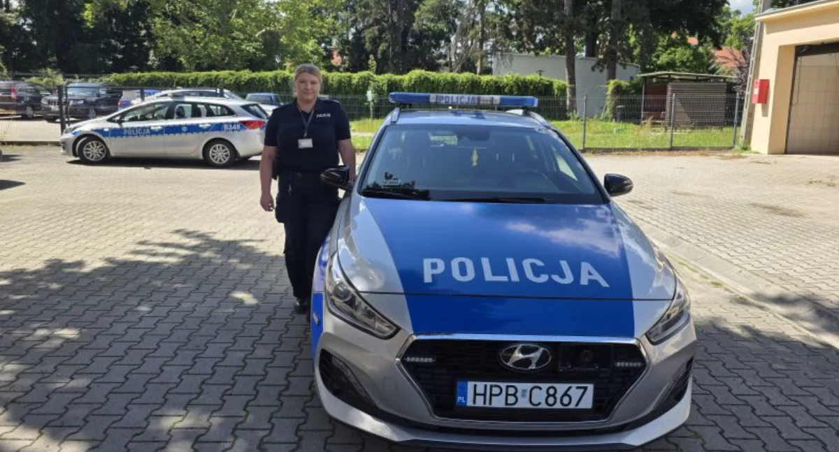 Policjantka z wołowskiej komendy uratowała wycieńczonego kota