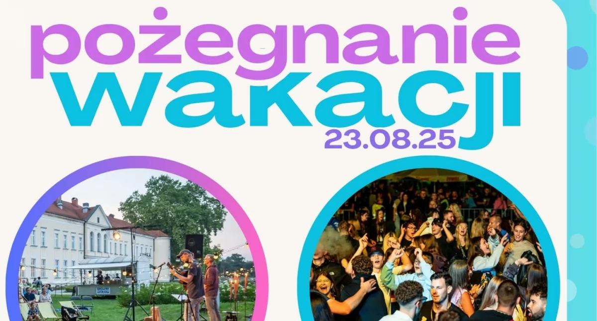 Brzeg Dolny pożegna wakacje w wielkim stylu – koncerty, kino i dyskoteka