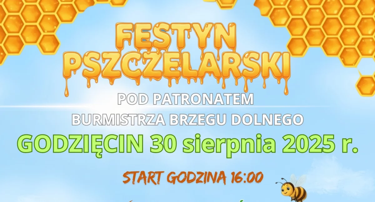 Godzięcin szykuje słodkie zakończenie wakacji – Festyn Pszczelarski już 30 sierpnia