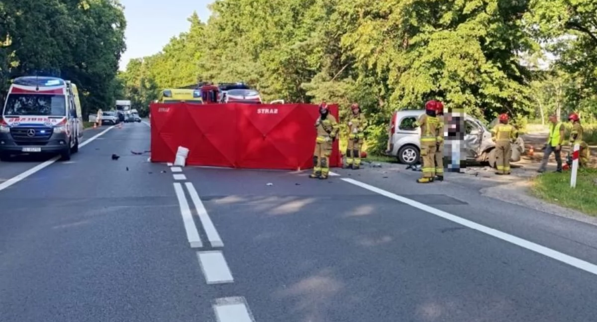 Tragiczny wypadek na drodze. Nie żyje 24-letni motocyklista