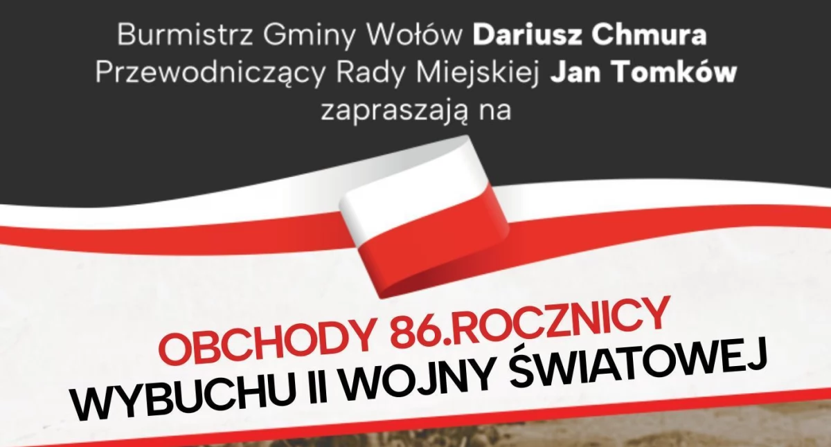 Wołów pamięta – obchody 86. rocznicy wybuchu II wojny światowej