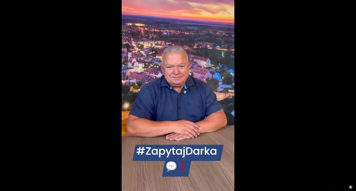 Burmistrz Wołowa wraca do sprawdzonej formy kontaktu z mieszkańcami – #ZapytajDarkaDarekOdpowiada
