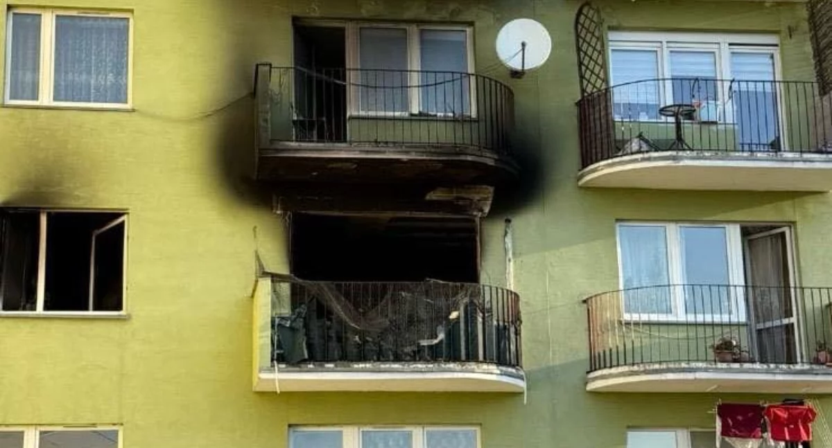 Tragedia w Brzegu Dolnym. W pożarze mieszkania zginął 16-letni chłopiec