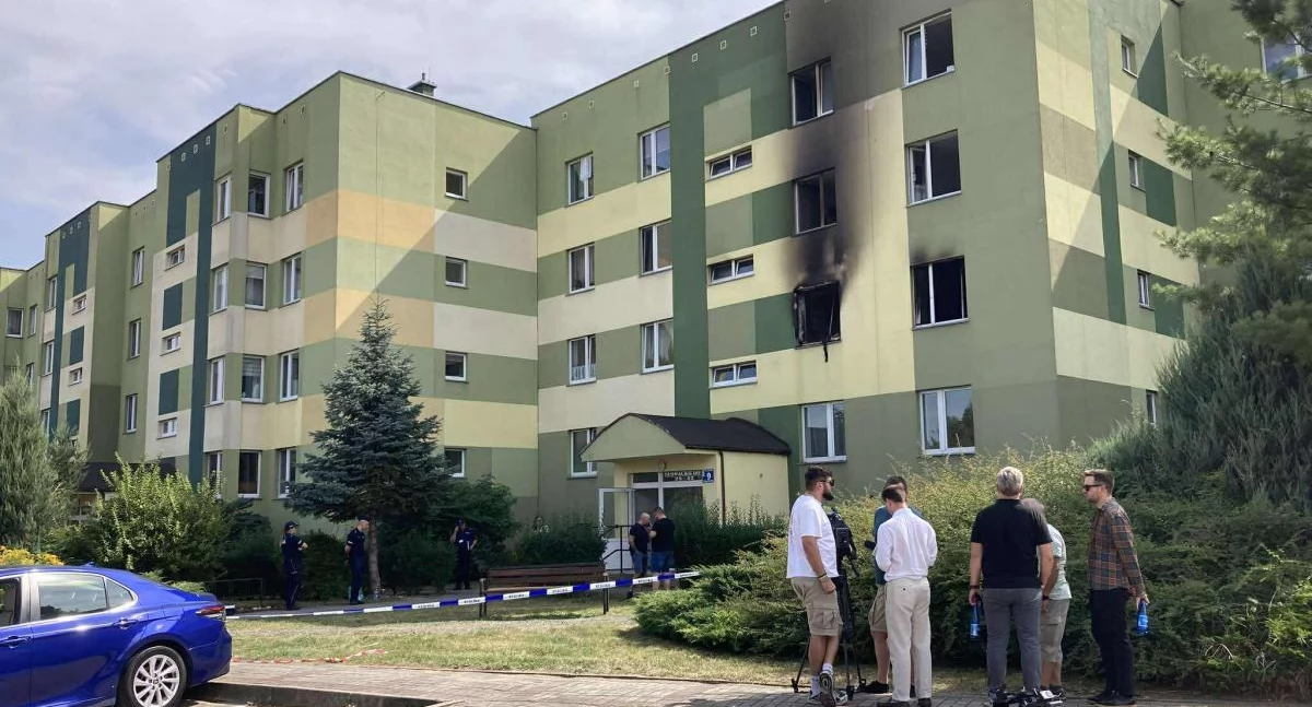 Najpierw wybuch, potem pożar? Śledczy badają okoliczności pożaru, w którym zginął 16-latek