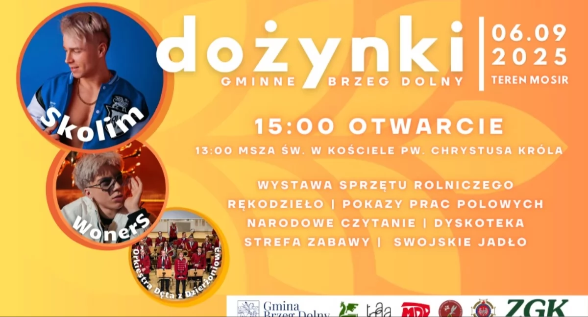 Weekend pełen atrakcji w gminie: Wołów i Brzeg Dolny świętują razem z mieszkańcami